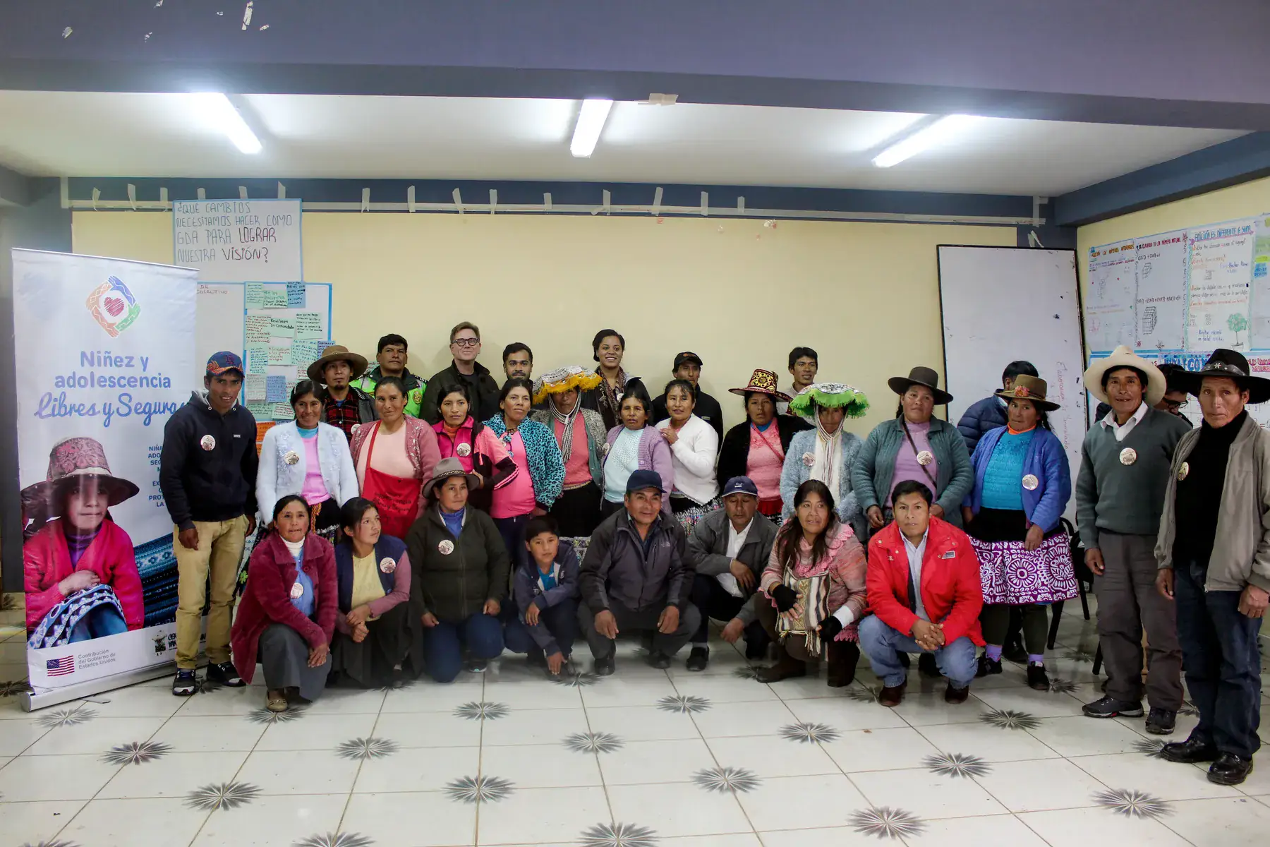 Participantes de un proceso comunitario de prevencion