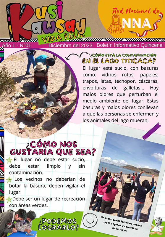 Boletín N° 1: Contaminación Lago Titica