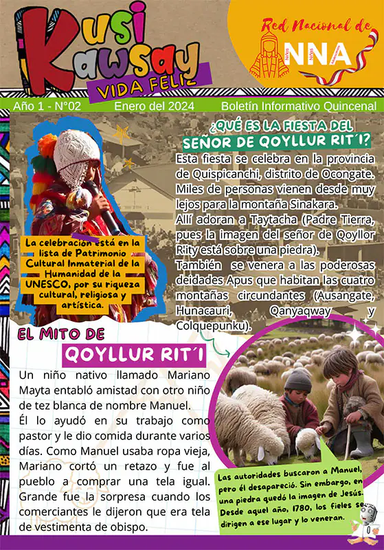 Boletín N° 2: Señor de Qoyllurriti