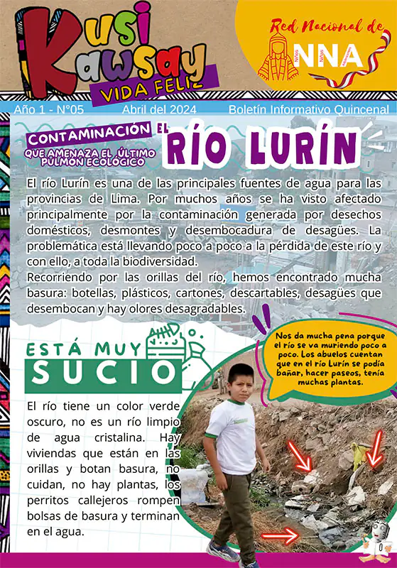 Boletín N° 5: Río Lurín