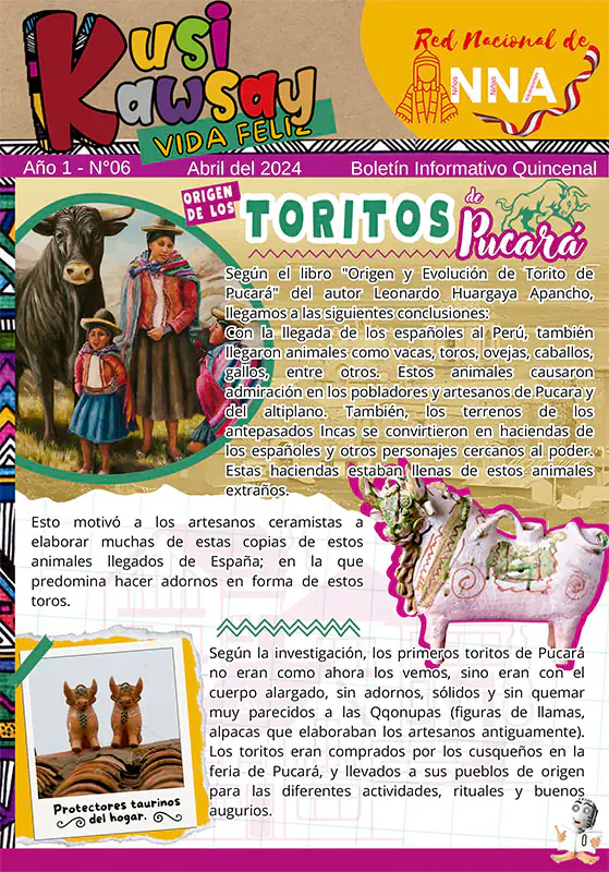 Boletín N° 6: Torito de Pucará
